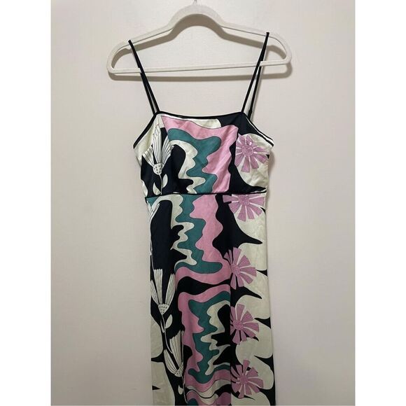 Anthropologie x Oopscool Graphic Print Dress Size S - Picture 9 of 12